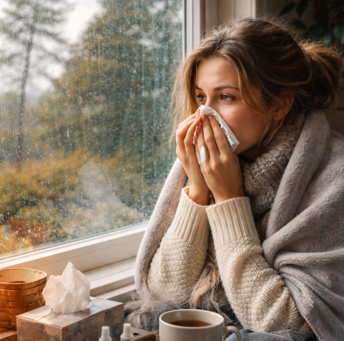 Når man er forkølet brug lifewave fra gopatch